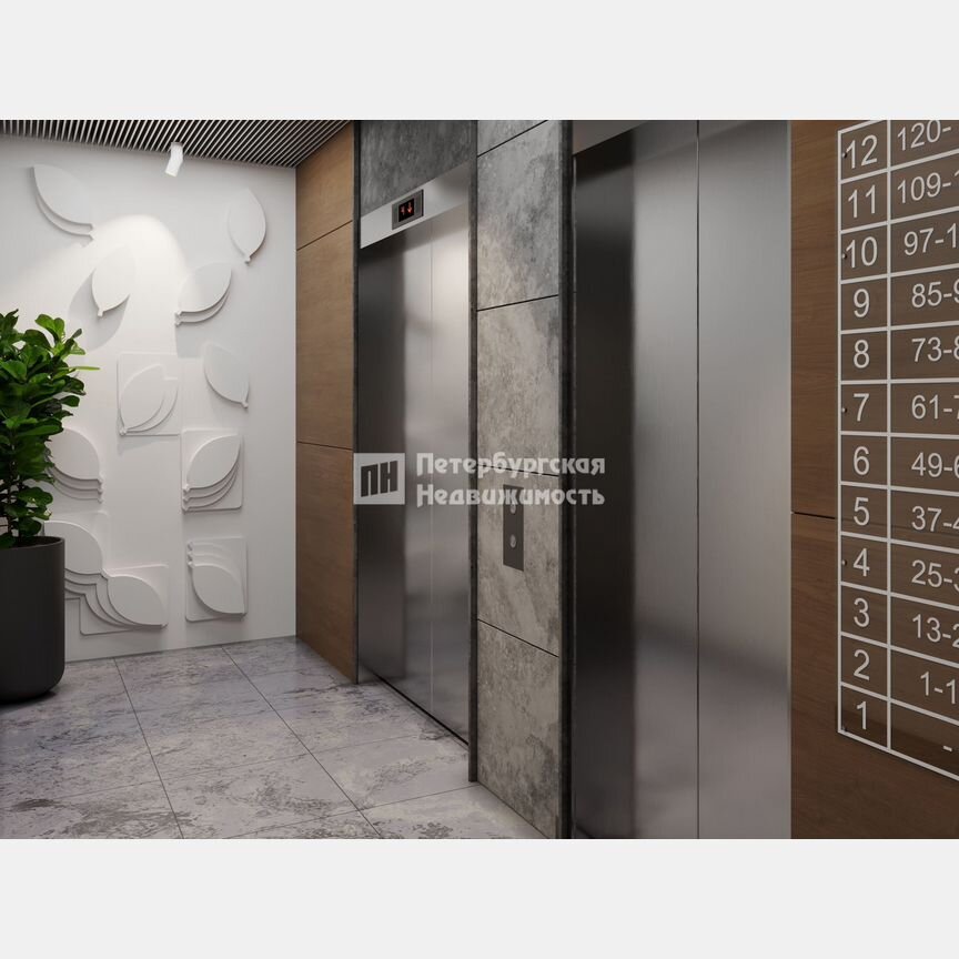 1-к. квартира, 33,9 м², 9/12 эт.