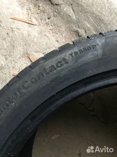 Continental ContiWinterContact TS 850P SUV 255/45 R20 и 285/40 R20