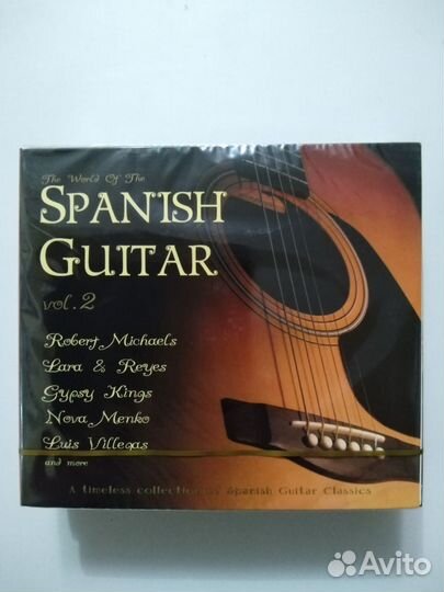 6 CD дисков. spanish guitar. Испанская гитара