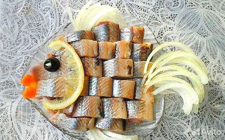 Блюдо — селёдочница 