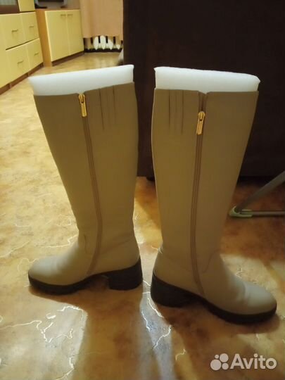 Сапоги женские зимние натуральная кожа