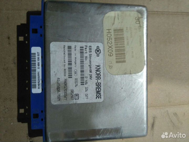Блок управления EBS MAN TGA