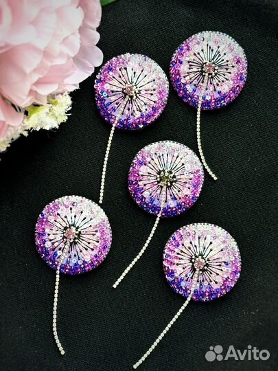 Брошь ручной работы