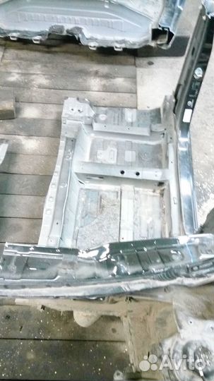 Левый лонжерон hyundai solaris 1