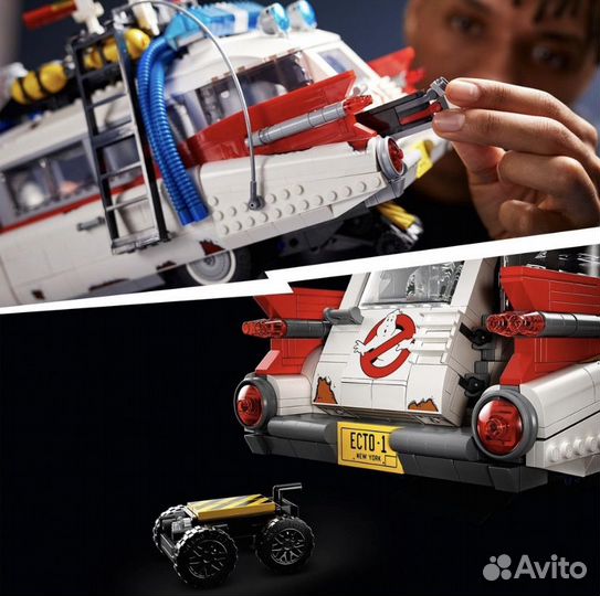 Lego Creator 10274 Expert Ghostbusters ecto-1 Car
