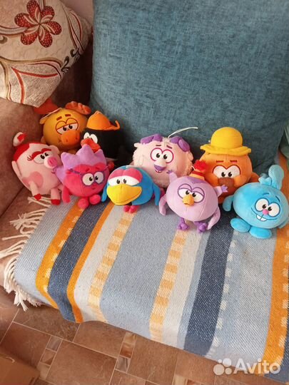 Продам дружную семейку Смешариков