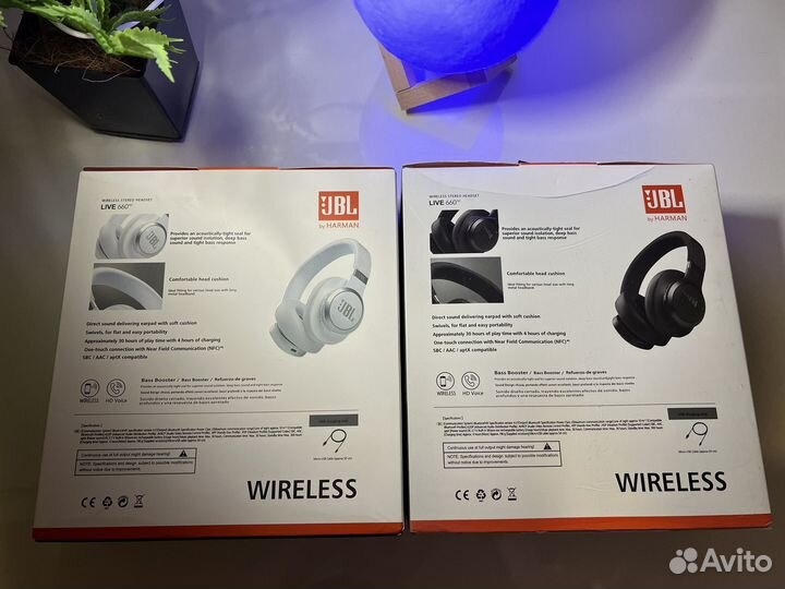 Беспроводные наушники jbl