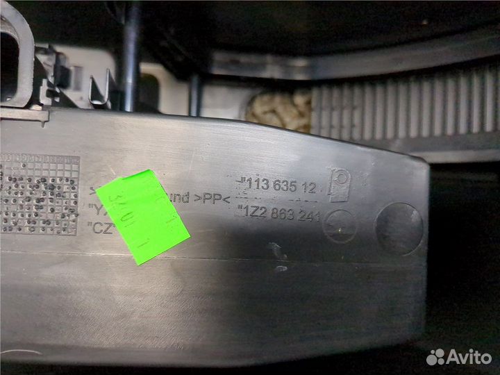 Консоль салона Skoda Yeti, 2014