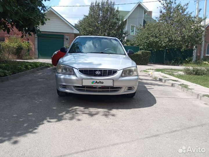 Hyundai Accent 1.5 МТ, 2006, 313 000 км
