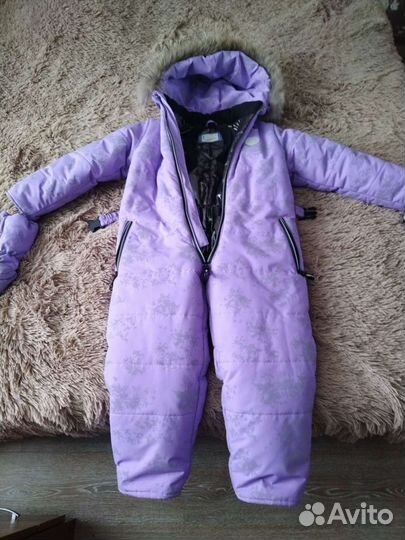 Зимний комбинезон для девочки