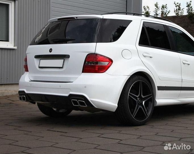 Задний бампер mercedes ML class W164