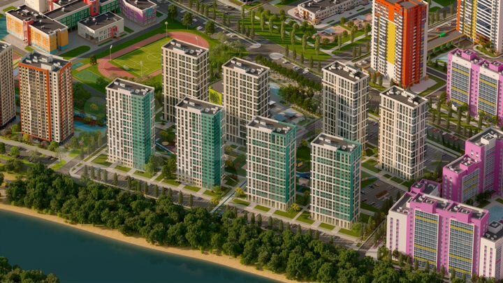 3-к. квартира, 71,5 м², 7/22 эт.