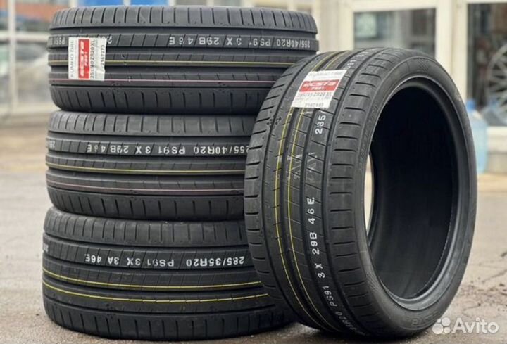 Kumho Ecsta PS91 285/35 R20 и 295/35 R20