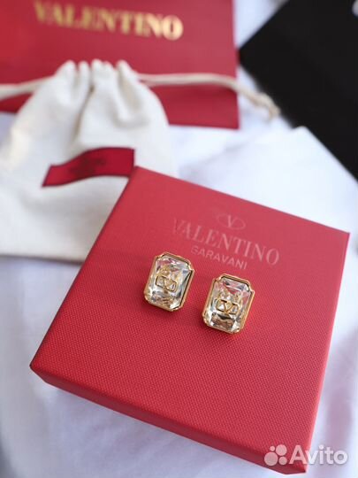 Серьги Valentino