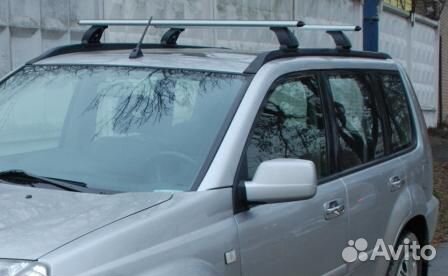 Багажник на крышу Nissan X-Trail LUX штатные мест