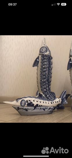 Икорница гжель