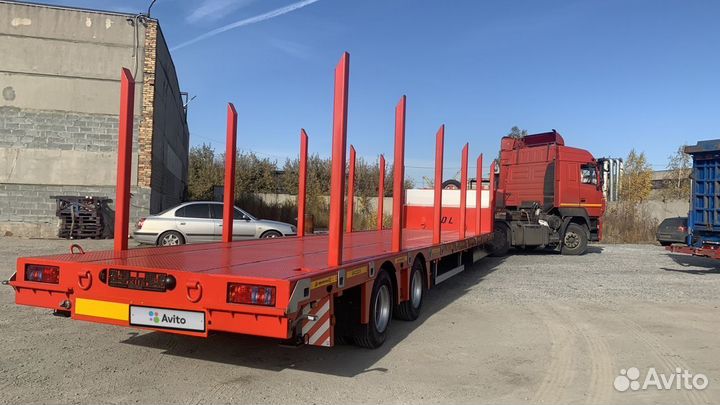 Полуприцеп трал (тяжеловоз) Авиком 98712-04, 2023