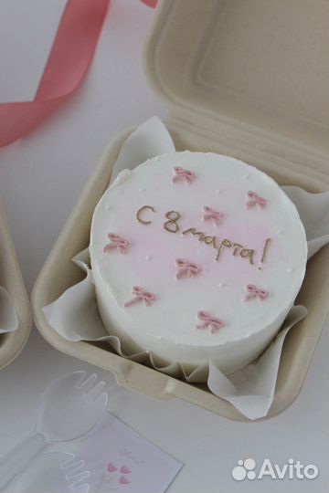 Бенто торт на 8 марта