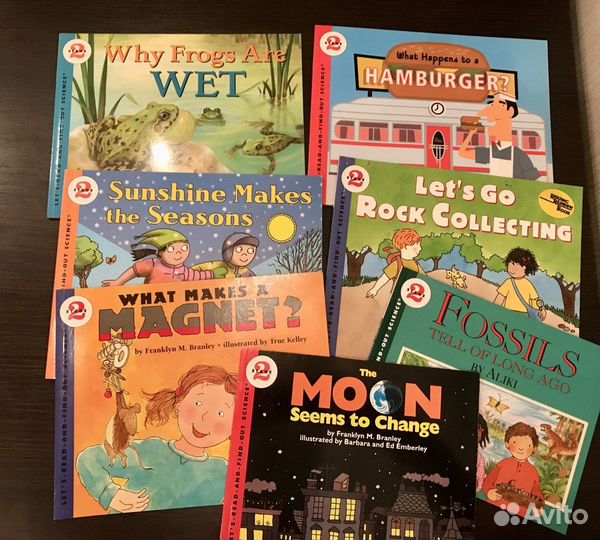 Научно-познавательная серия книг на английском