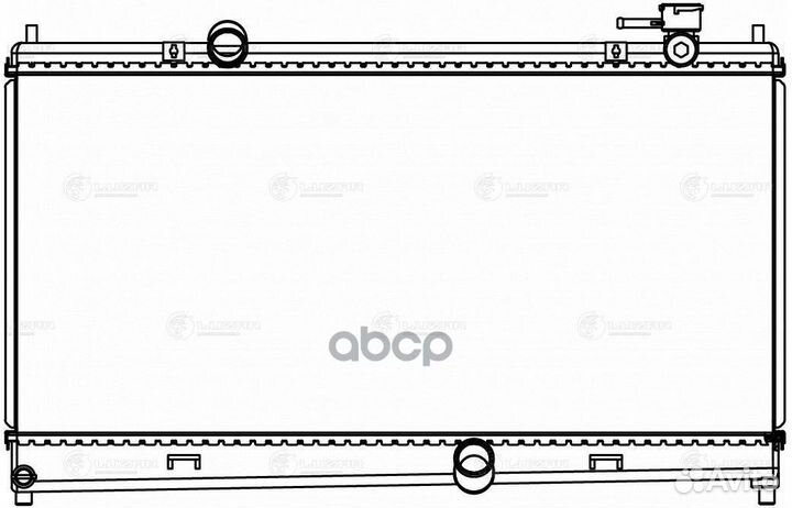 Радиатор системы охлаждения LRC3019 luzar