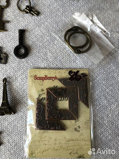 Подвески Скрапбукинг