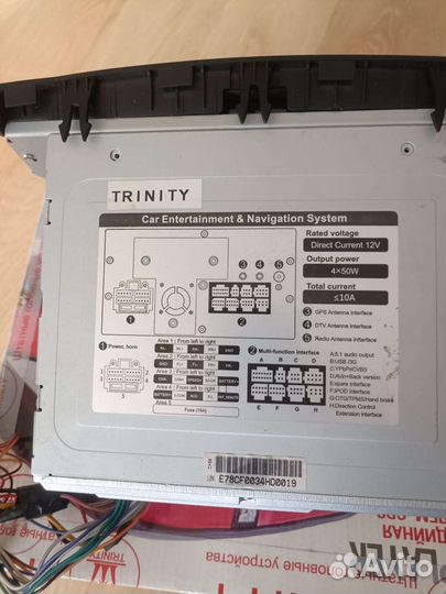 Штатная магнитола на Hyundai santa fe 3