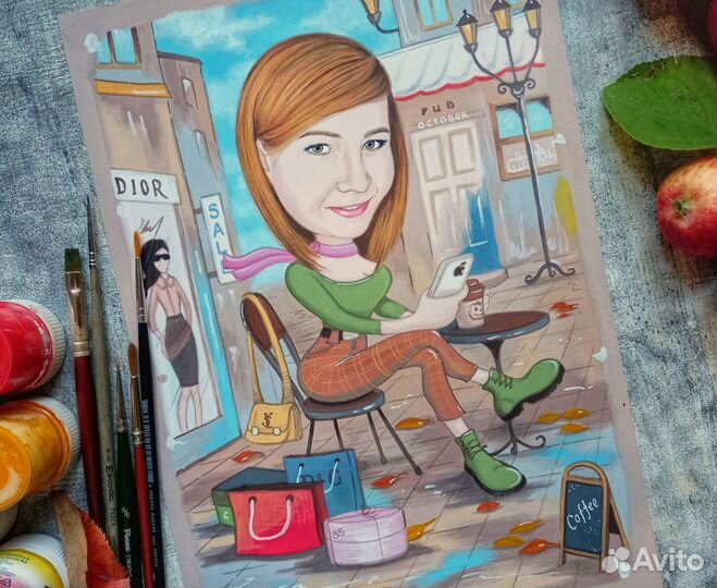 Шарж по фото