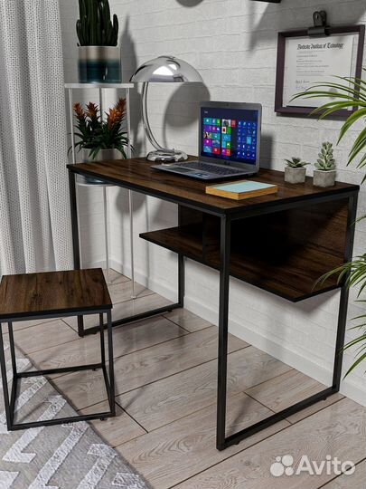 Стол письменный, Alonzo, Так Шоколад 100x58х77 см