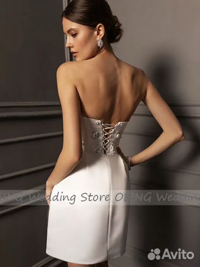 Свадебное платье новое 42-44