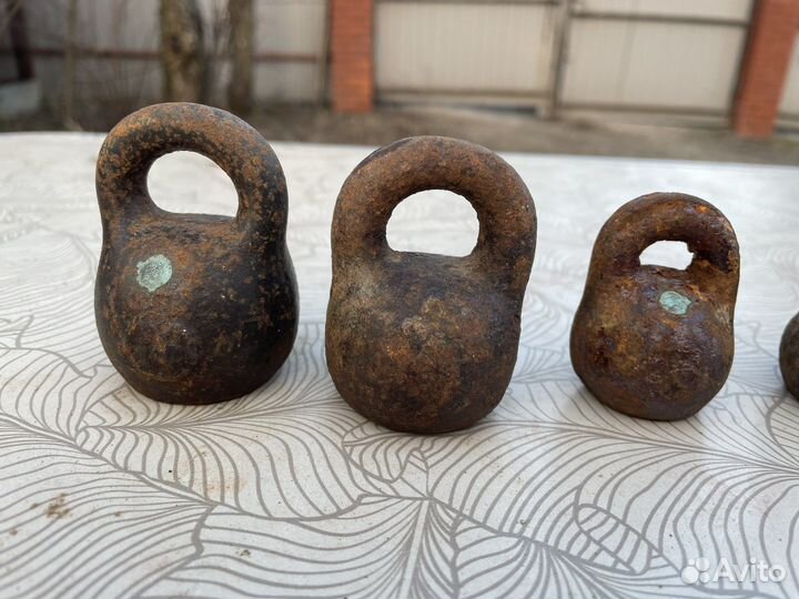 Гирьки для весов старинные