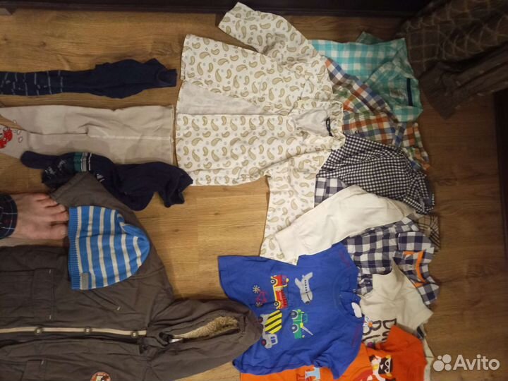 Вещи пакетом на рост 92(2,3года)