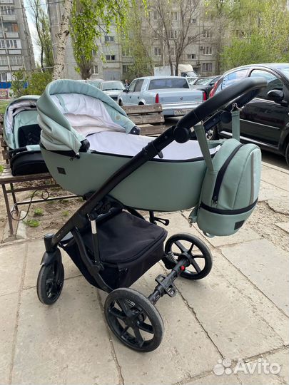 Детская коляска bexa air 2 в 1 (+ автолюлька)