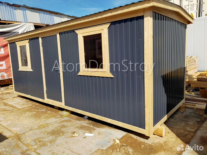 Деревянные бытовки с доставкой