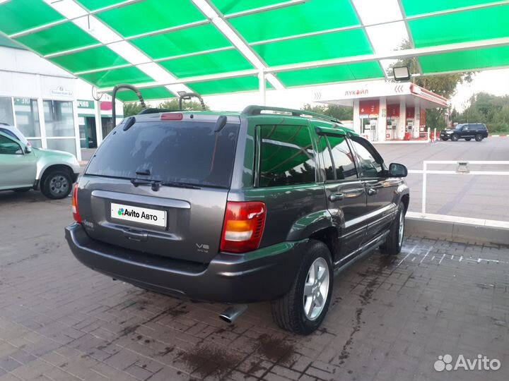 Jeep Grand Cherokee 4.7 AT, 2002, 329 000 км