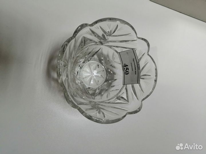 Хрустальная ваза