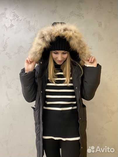 Куртка пуховик длинная