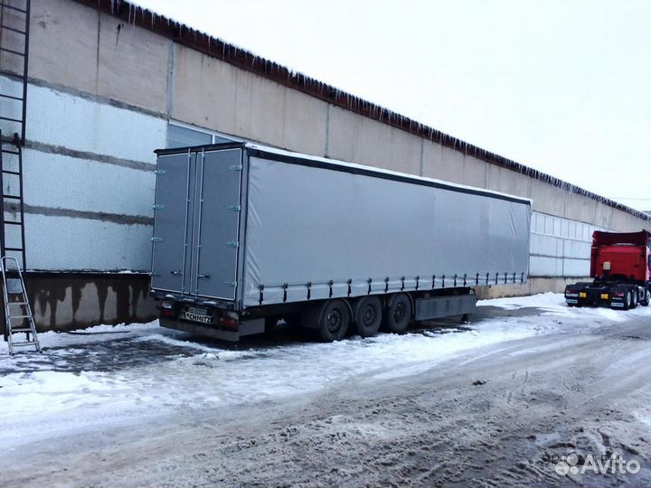 Тент штора на полуприцеп