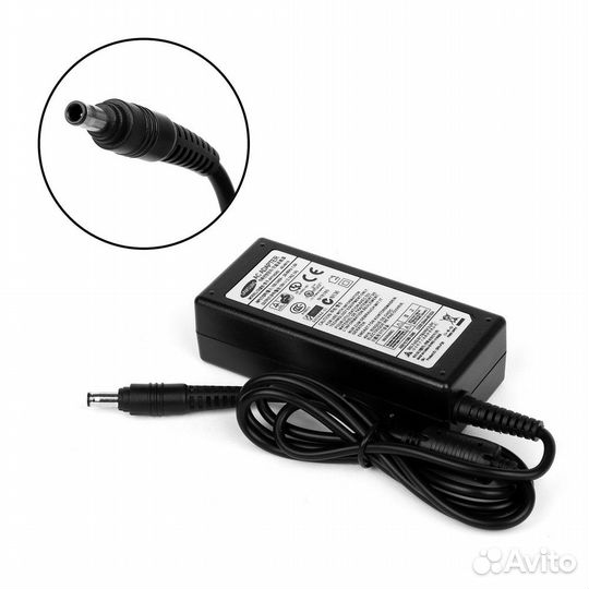 Блок питания, зарядка Samsung 19V 2.1A (5.5x3.0)