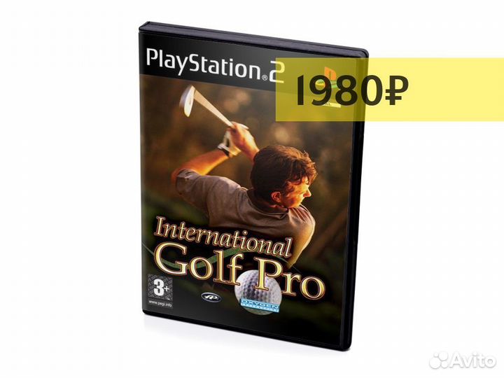 International Golf Pro, б/у, английский (PS2)