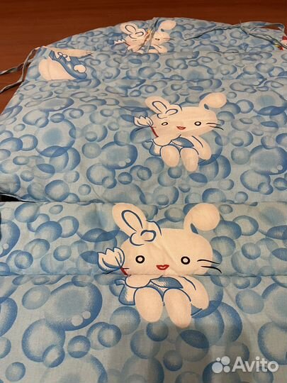 Бортики в детскую кроватку