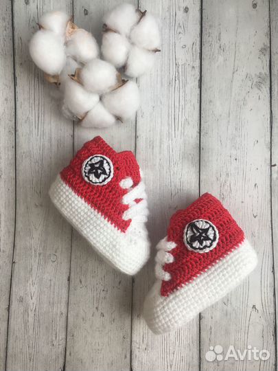 Пинетки кеды в подарочной упаковке