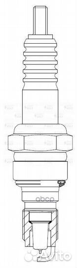 Свеча зажигания мото VSP 3563 startvolt