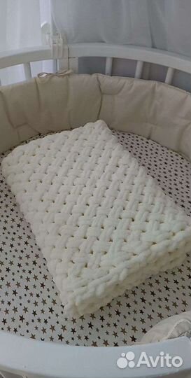 Плед ручной работы