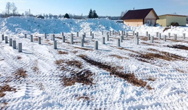Забивные жб сваи / монтаж под ключ