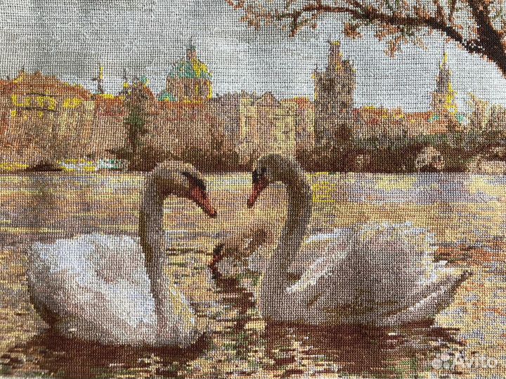 Вышивка, ручная работа, картина