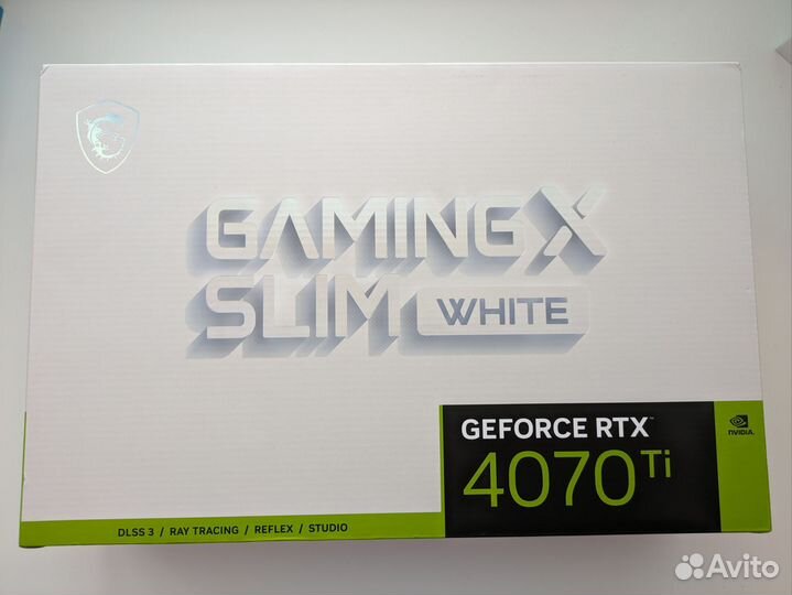 Видеокарта MSI RTX4070Ti gaming X slim 12GB