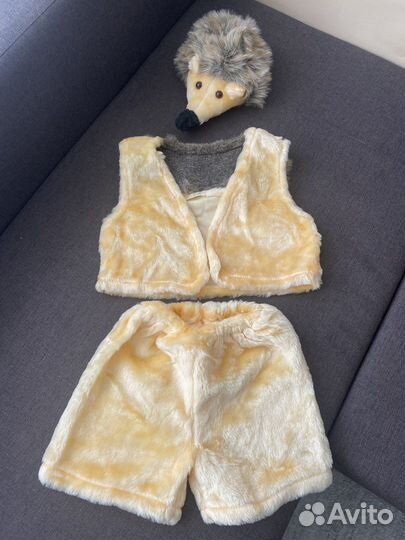 Новогодний костюм ежика