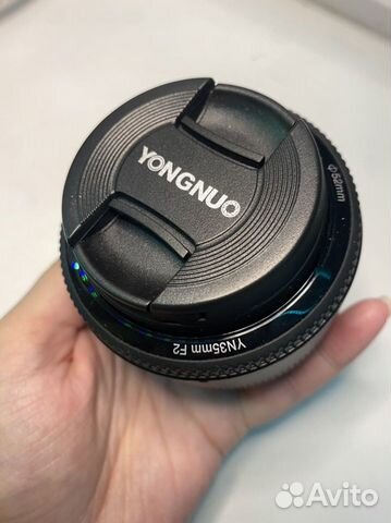 Объектив yongnuo 35mm 2.0 объявление продам