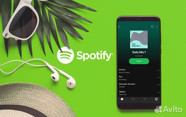 Spotify Premium Индивидуальная от 3 до 18 мес