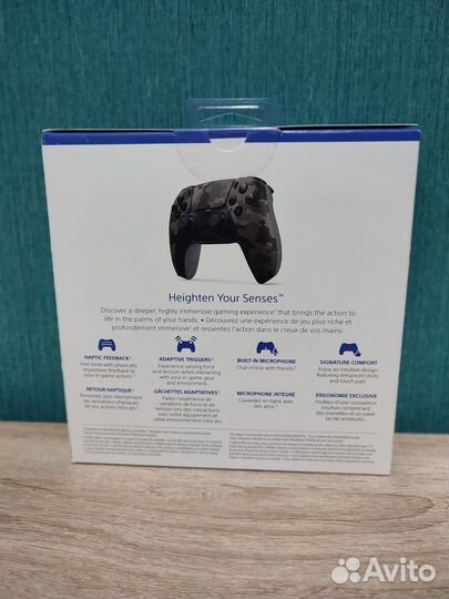 Геймпад Sony PS 5 DualSense Gray Camouflage. Новый